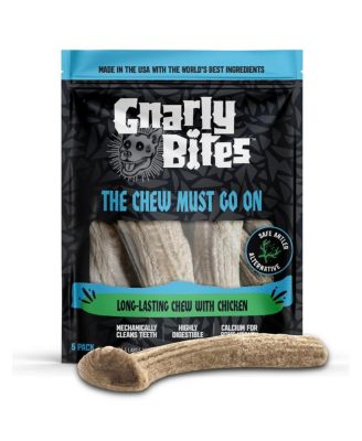 Long Lasting Chicken Dog Chew Treat Durable Teeth Cleaning Made in USA
