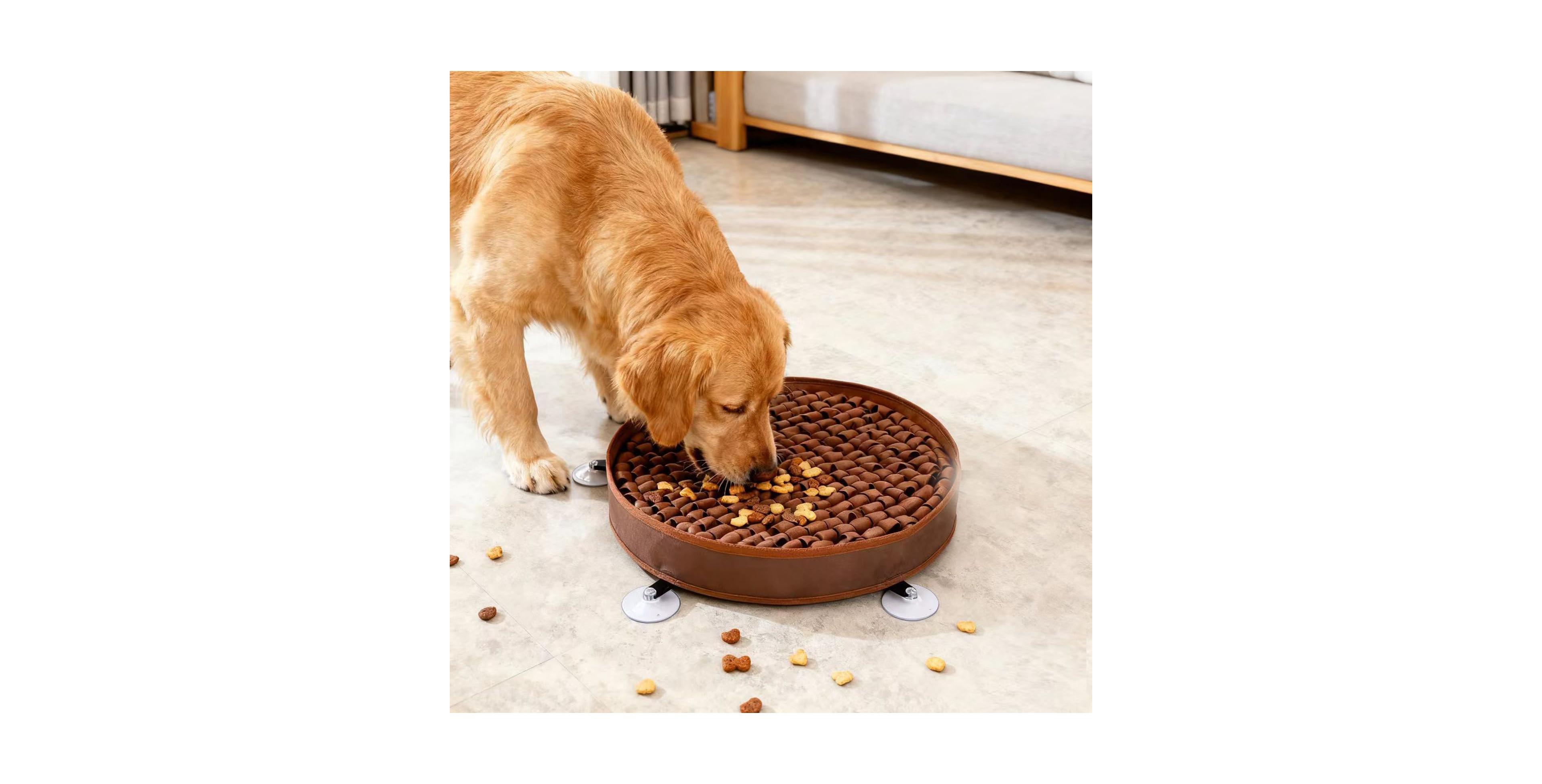 Magicorange Large Breed Dog Sniffing Mat Slow Feeder Puzzle Non Slip Base Suction Cups Machine Washable