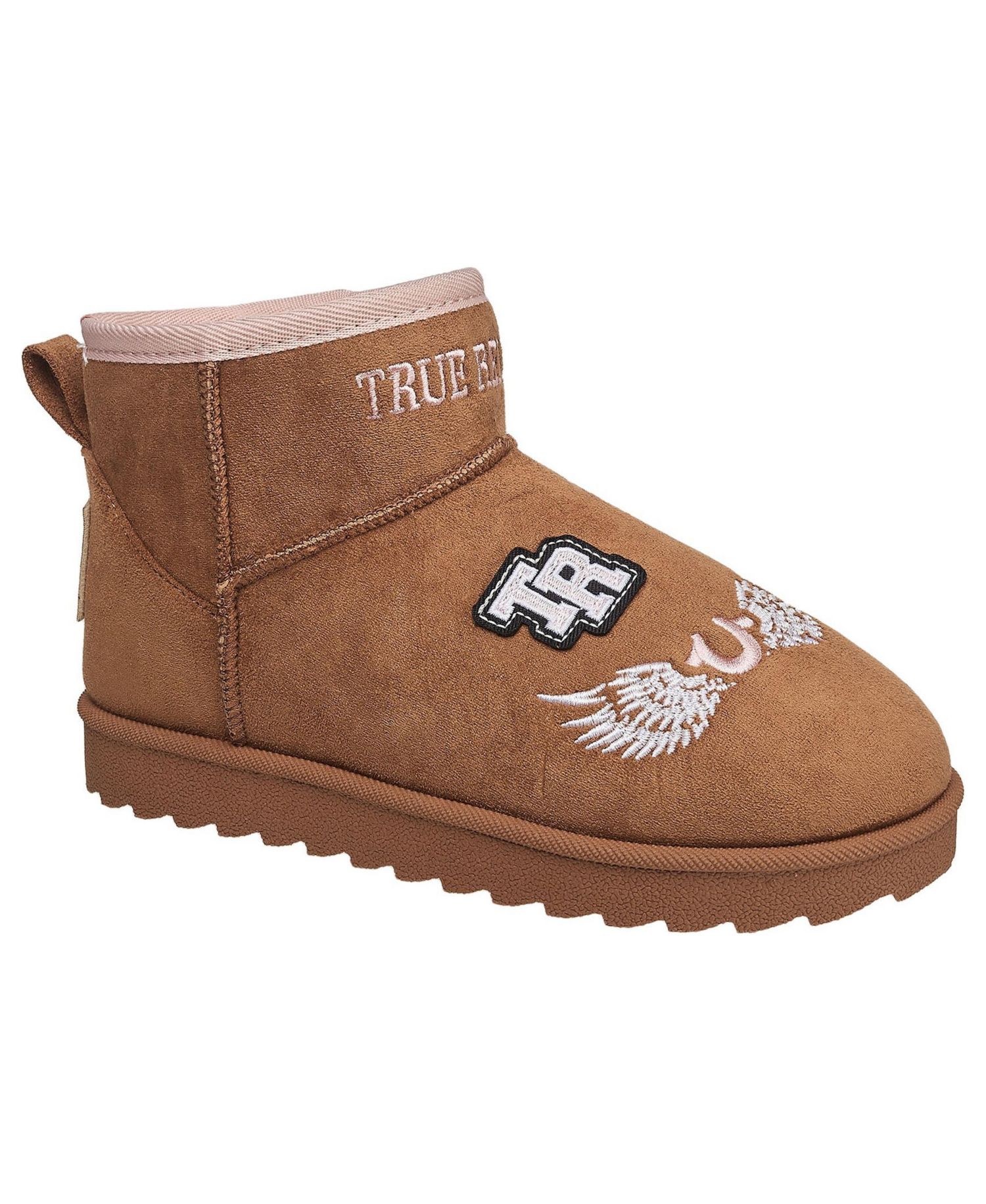 Little Girls' Lizzo Logo Patch Cozy Boot