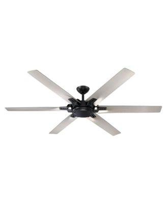 70 Modern Aluminum 6-Blade Large Windmill Ceiling Fan without Light