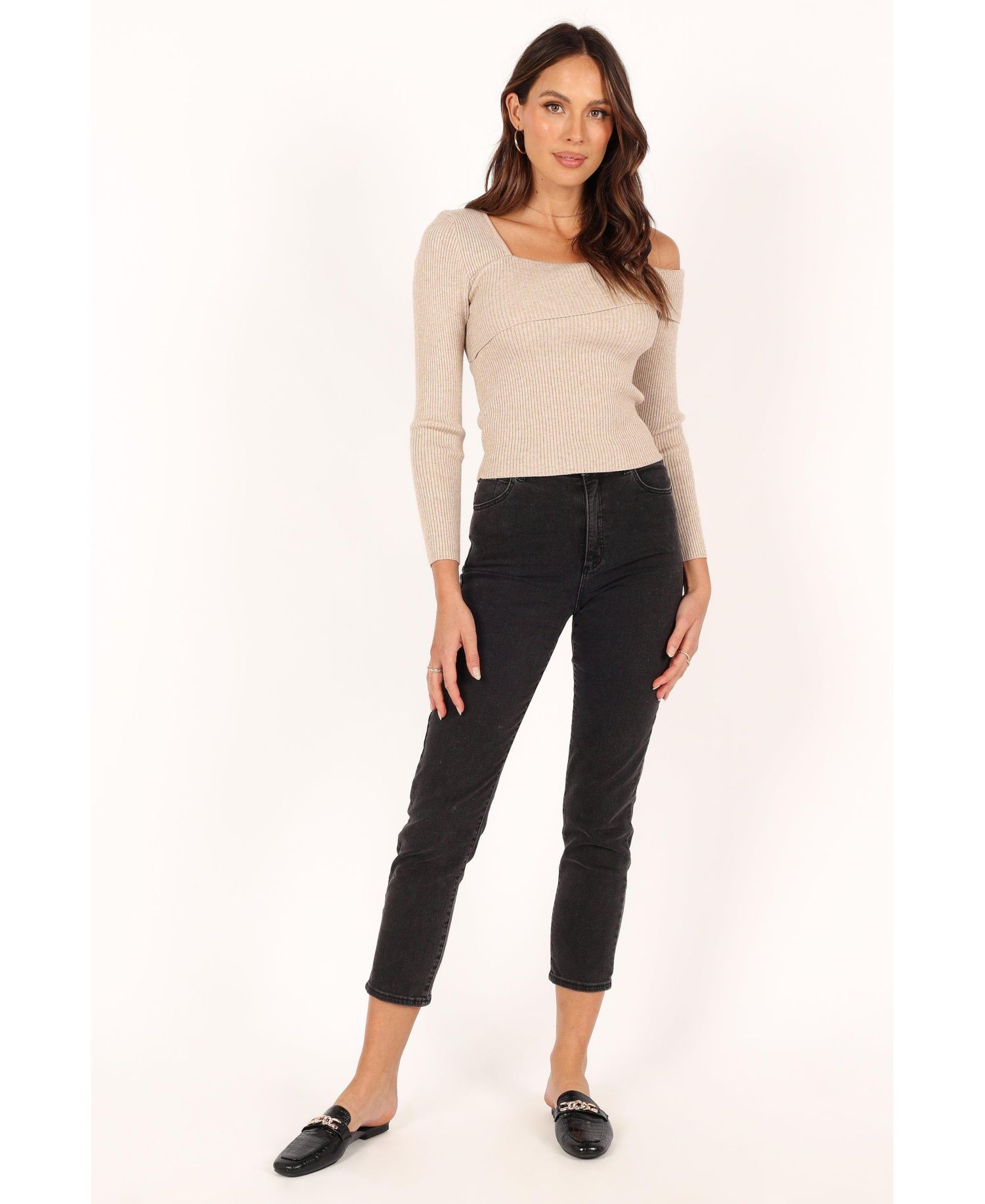 Womens Aleena Knit Top