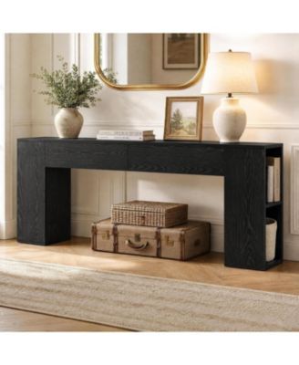 79 Extra Long Console Table Entryway Table with 2 Drawers