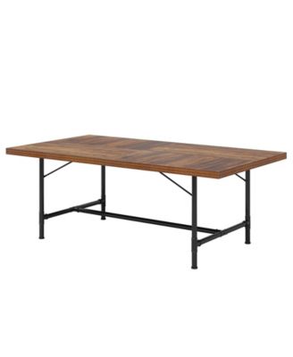 Modern Rectangle Dining Table for Kitchen and Dining Room