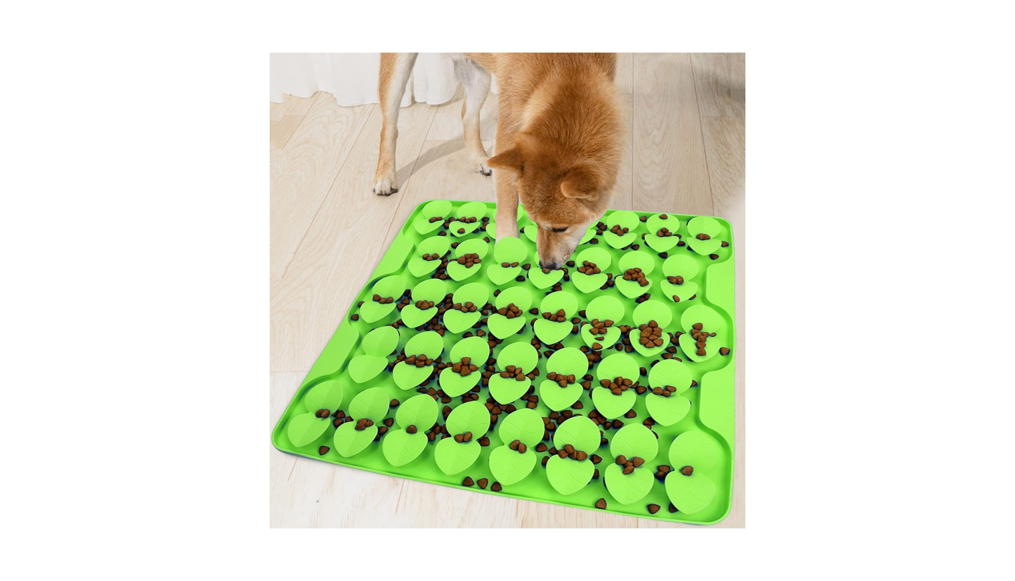 Magicorange Silicone Pet Snuffle Mat Slow Feeding Foraging Pad For Dogs Cats Rabbits