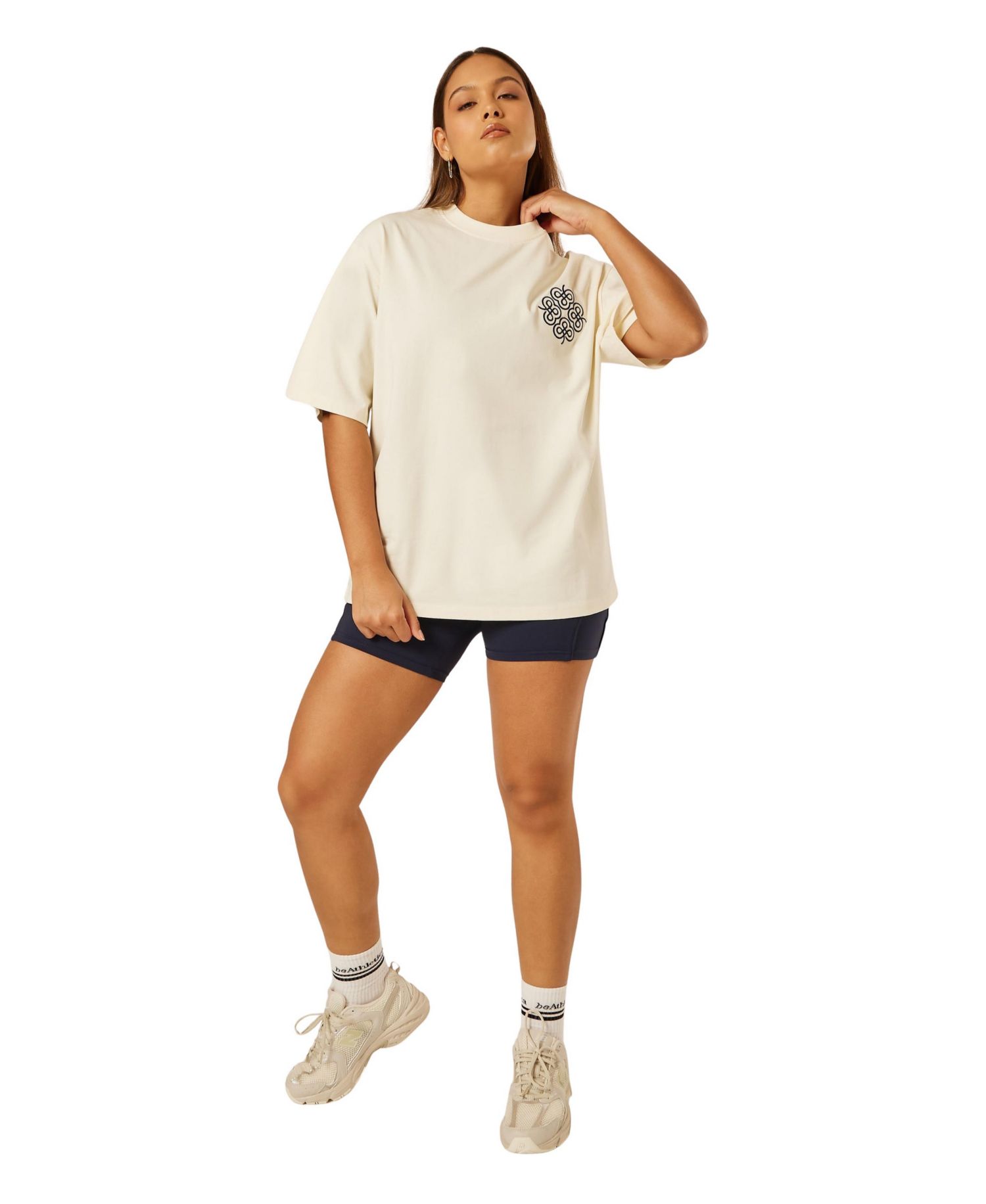 Women's Be The Ace Short-Sleeve Crew Neck Oversized T-Shirt