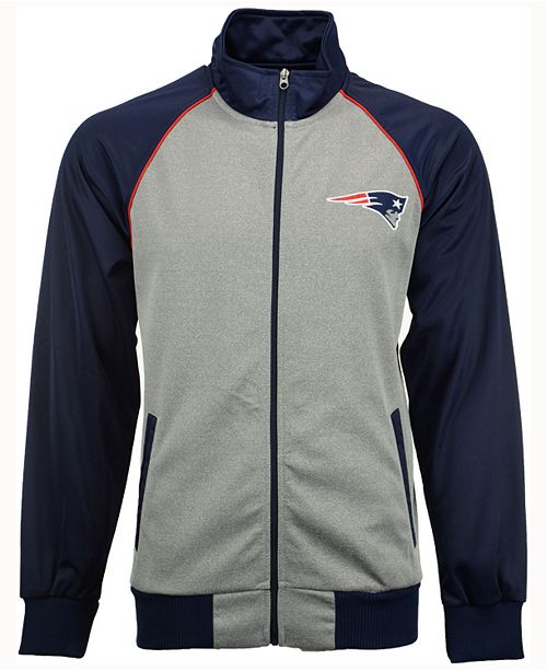 G Iii Sports Men S New England Patriots Throwback Track Jacket Reviews Sports Fan Shop By Lids Men Macy S
