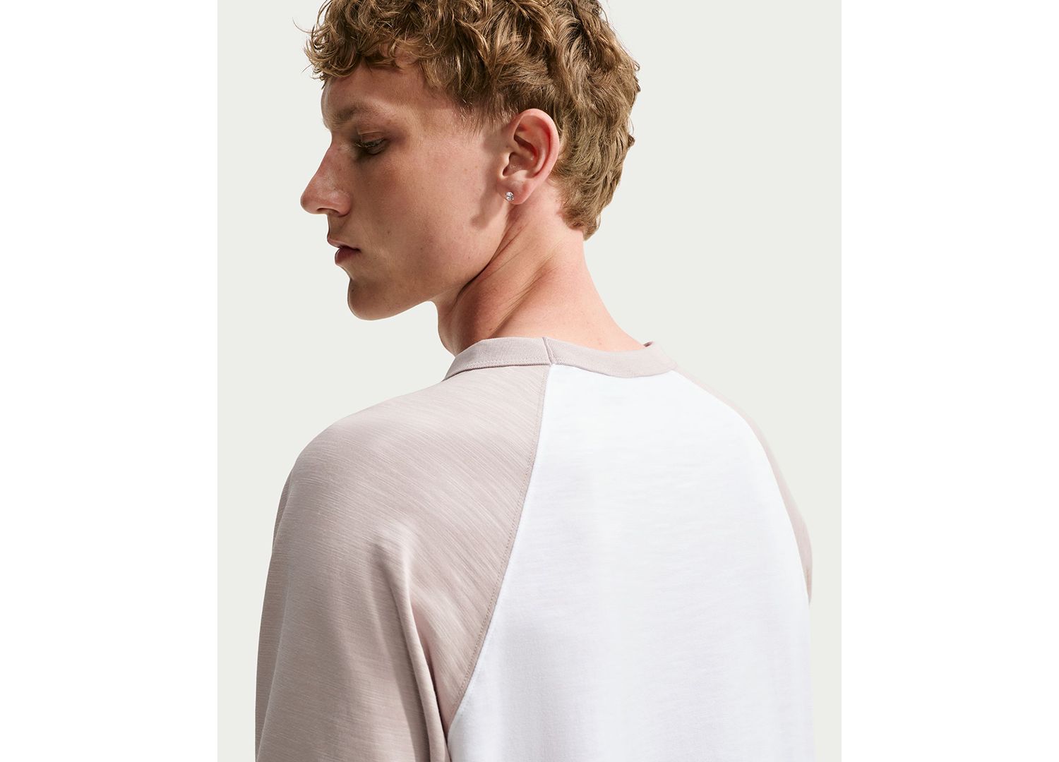 Men's Crewneck Raglan-Sleeve T-Shirt