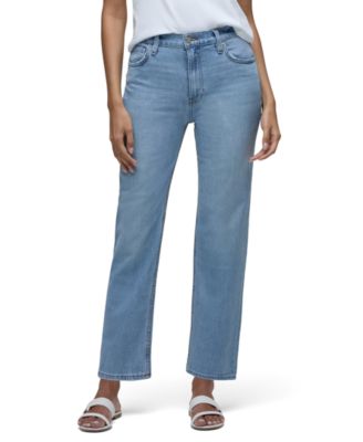 Women's Remi High-Rise Light-Wash Straight-Leg Jeans