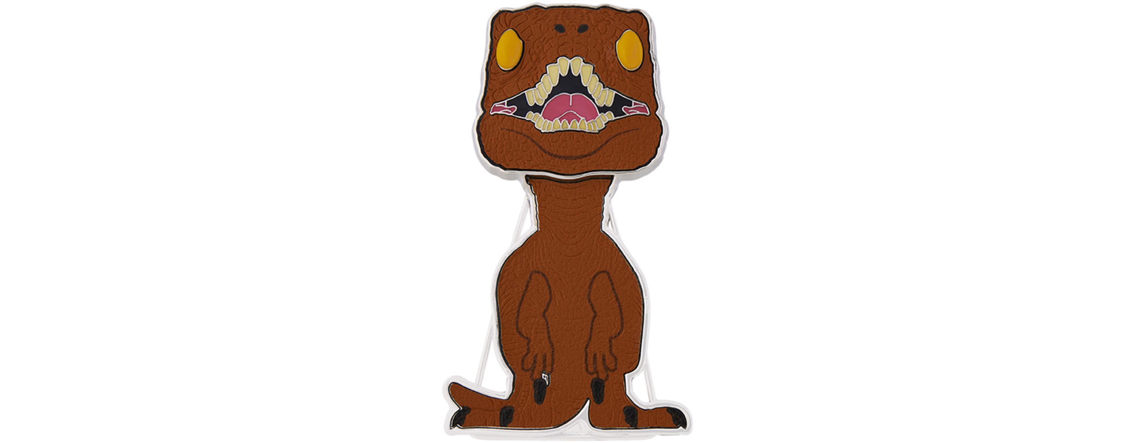 Funko Pop! Jurassic Park Velociraptor Blind Box 1.9" Pin, Ages 6+