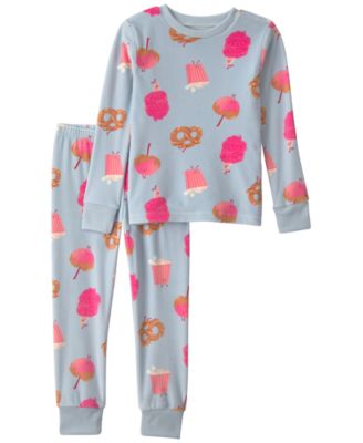 Toddler Girls' 2T-5T Festival Treats Snug-Fit Long-Sleeve pajama, 2-Piece Set
