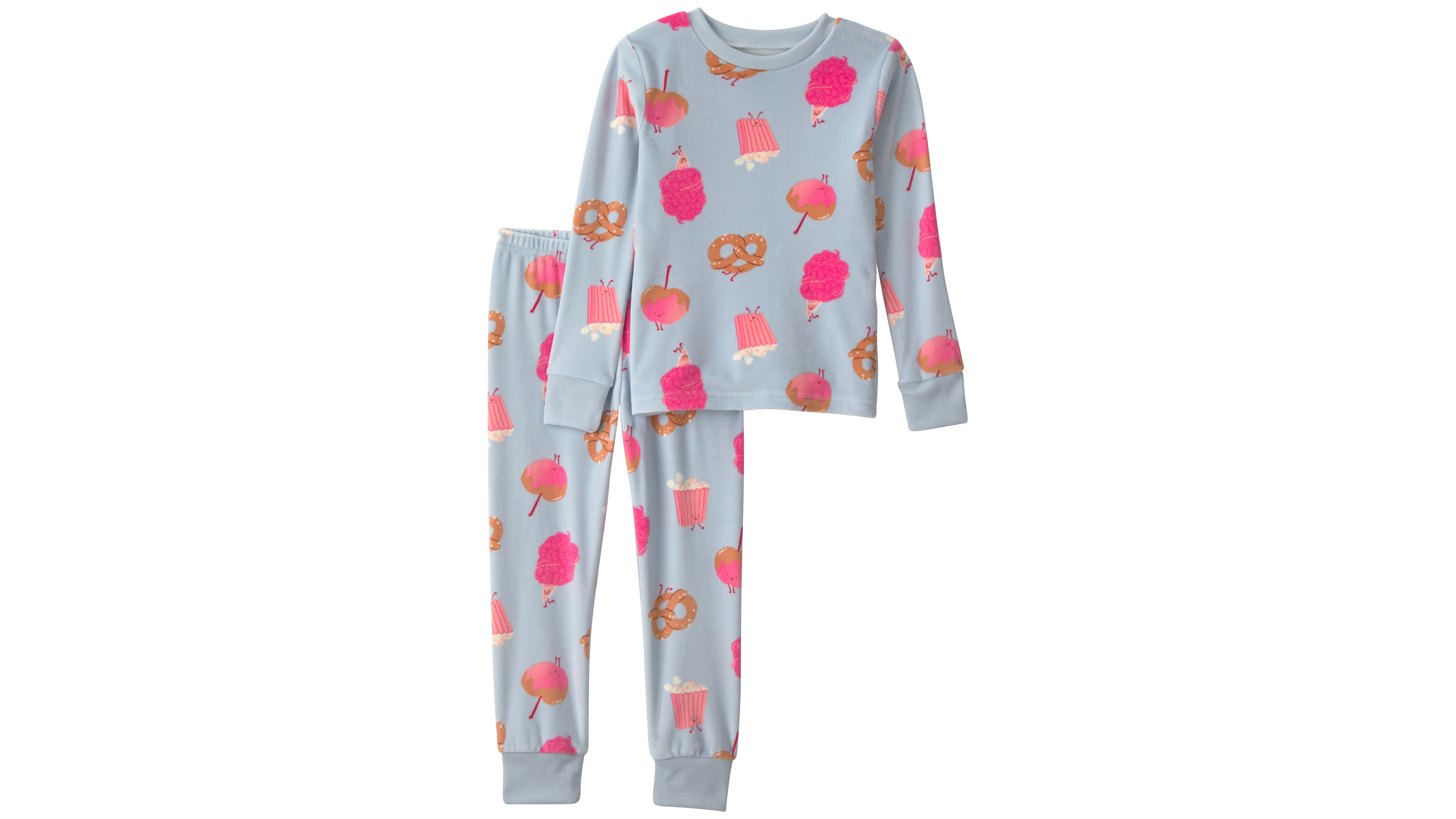 Carter's Toddler Girls' 2T-5T Festival Treats Snug-Fit Long-Sleeve pajama, 2-Piece Set