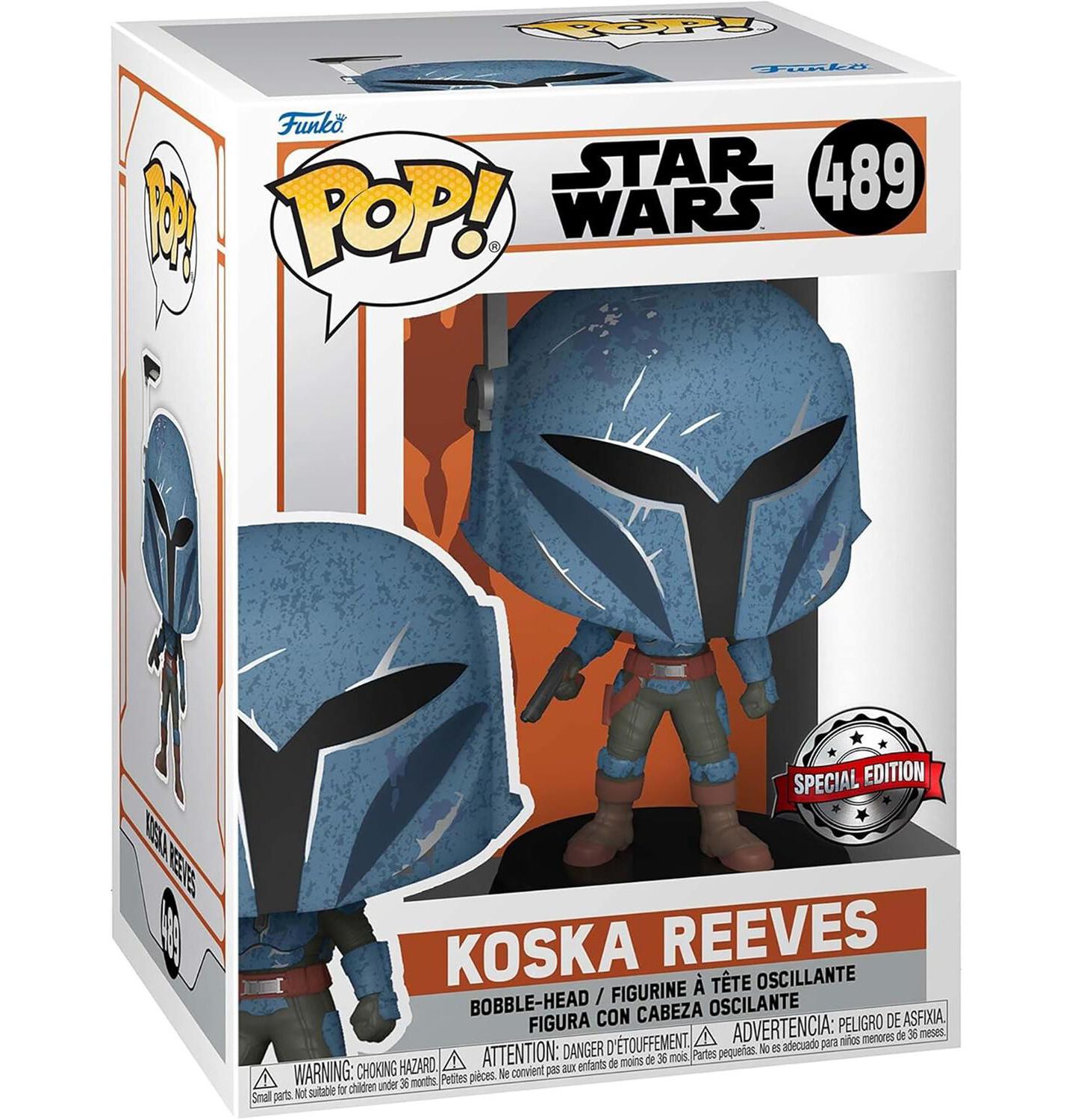 Детская фигурка Funko Star Wars: The Mandalorian Koska Reeves 3.75" Collectible Action Figure, Ages 3+, цвет: Open Miscellaneous — фото 3