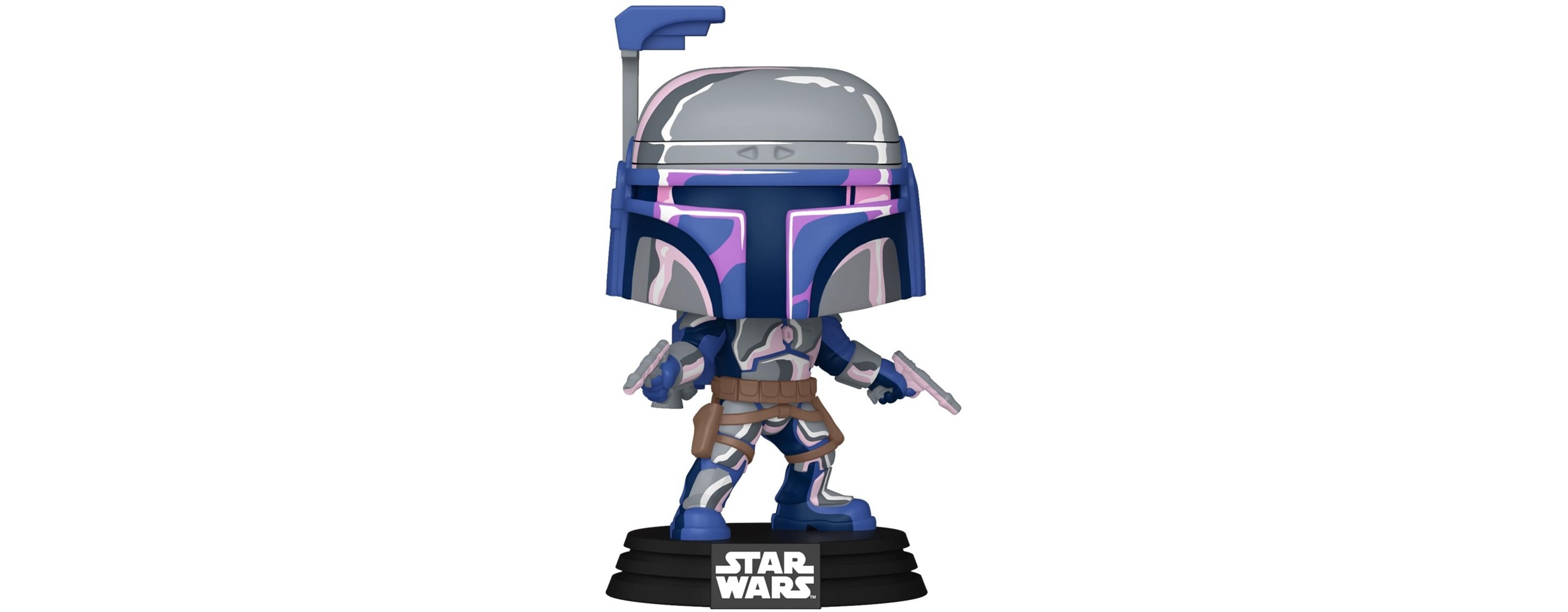 Funko Pop! Star Wars Jango Fett Retro Bobblehead 3.7" Action Figure, Ages 3+