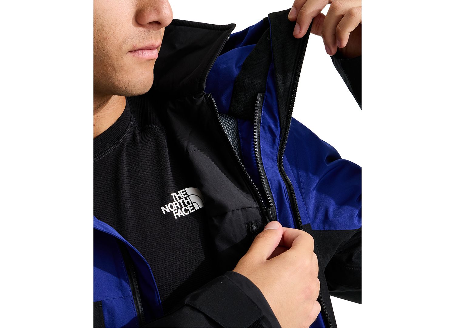 Men's Thermoball Snow Triclimate Waterproof Hooded Insulated Jacket