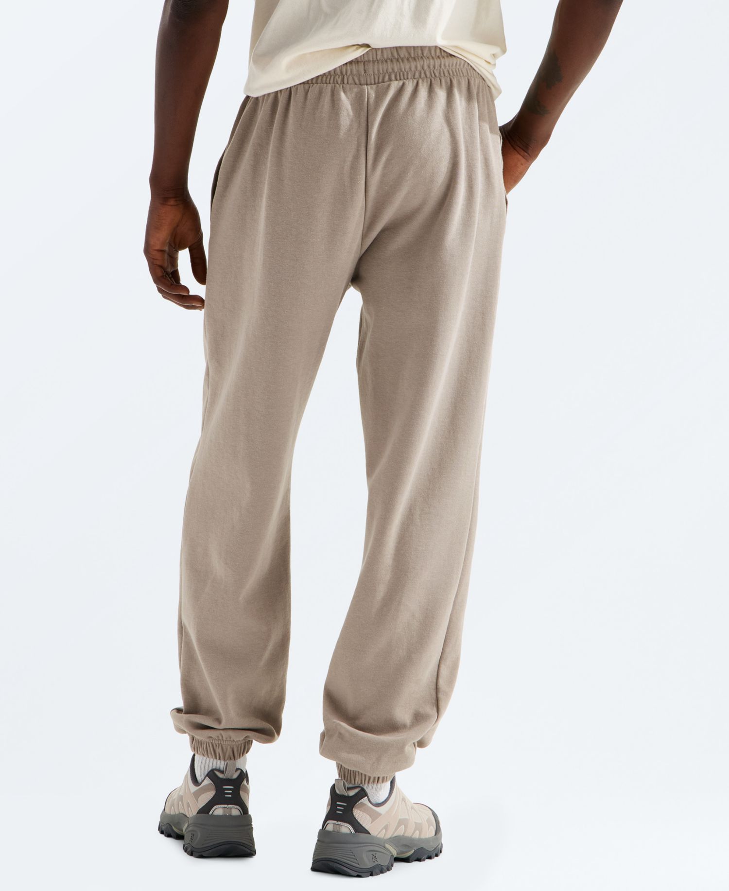 Men's Double Knit Regular-Fit Pull-On Sweatpants