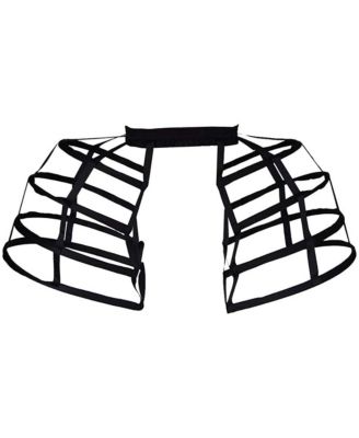 Women Victorian Bustle Cage Hoop Pannier Petticoat Underskirt