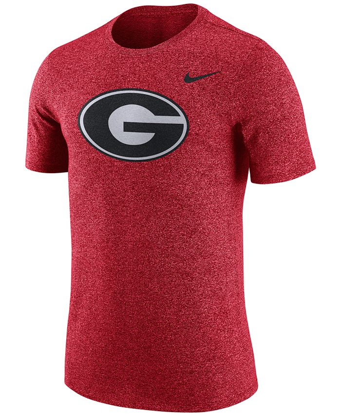 Nike Men's Georgia Bulldogs Marled Logo T-Shirt - Macy's