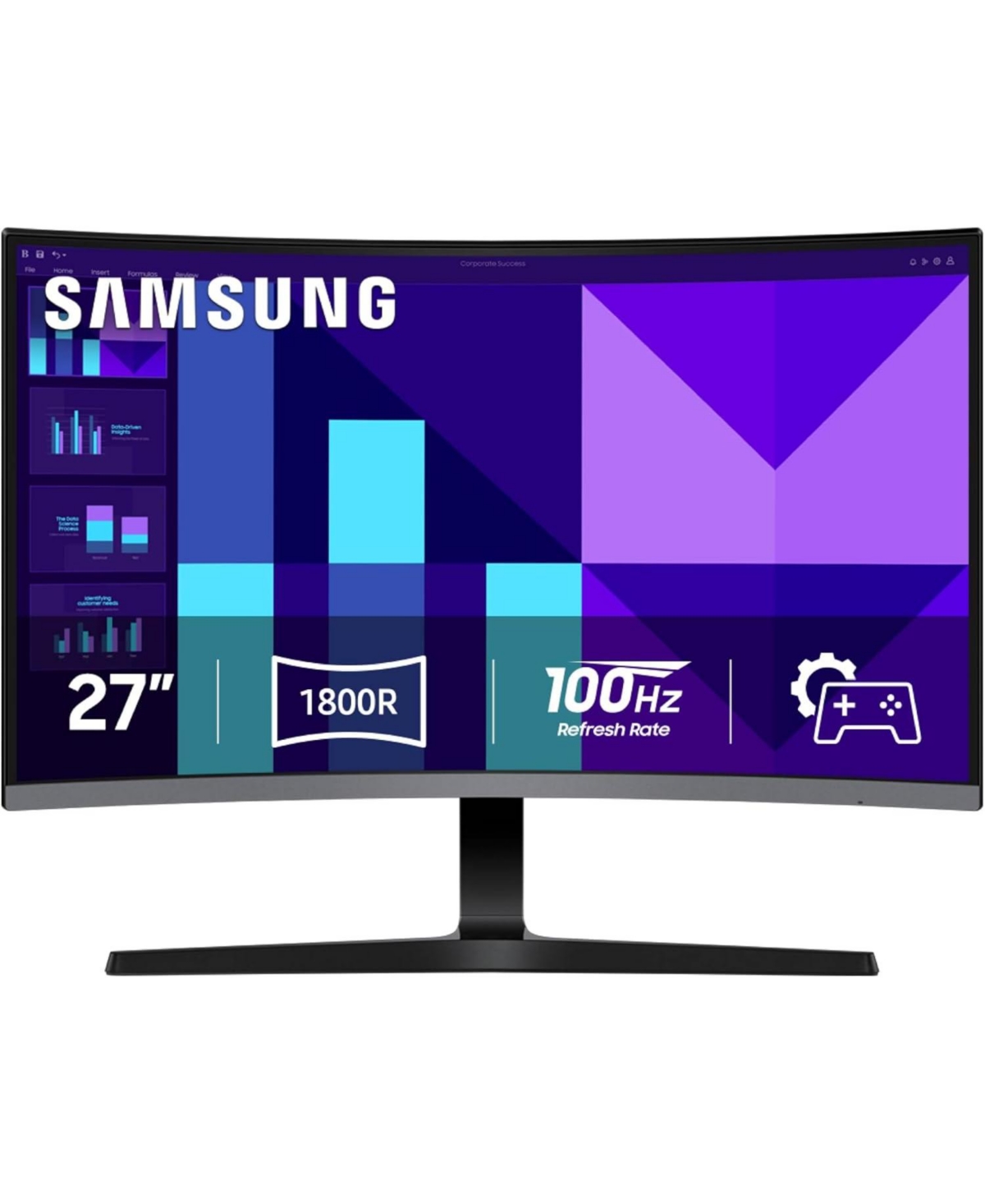 Samsung Essential S3 S39GD Series 27"Curved Led Monitor
