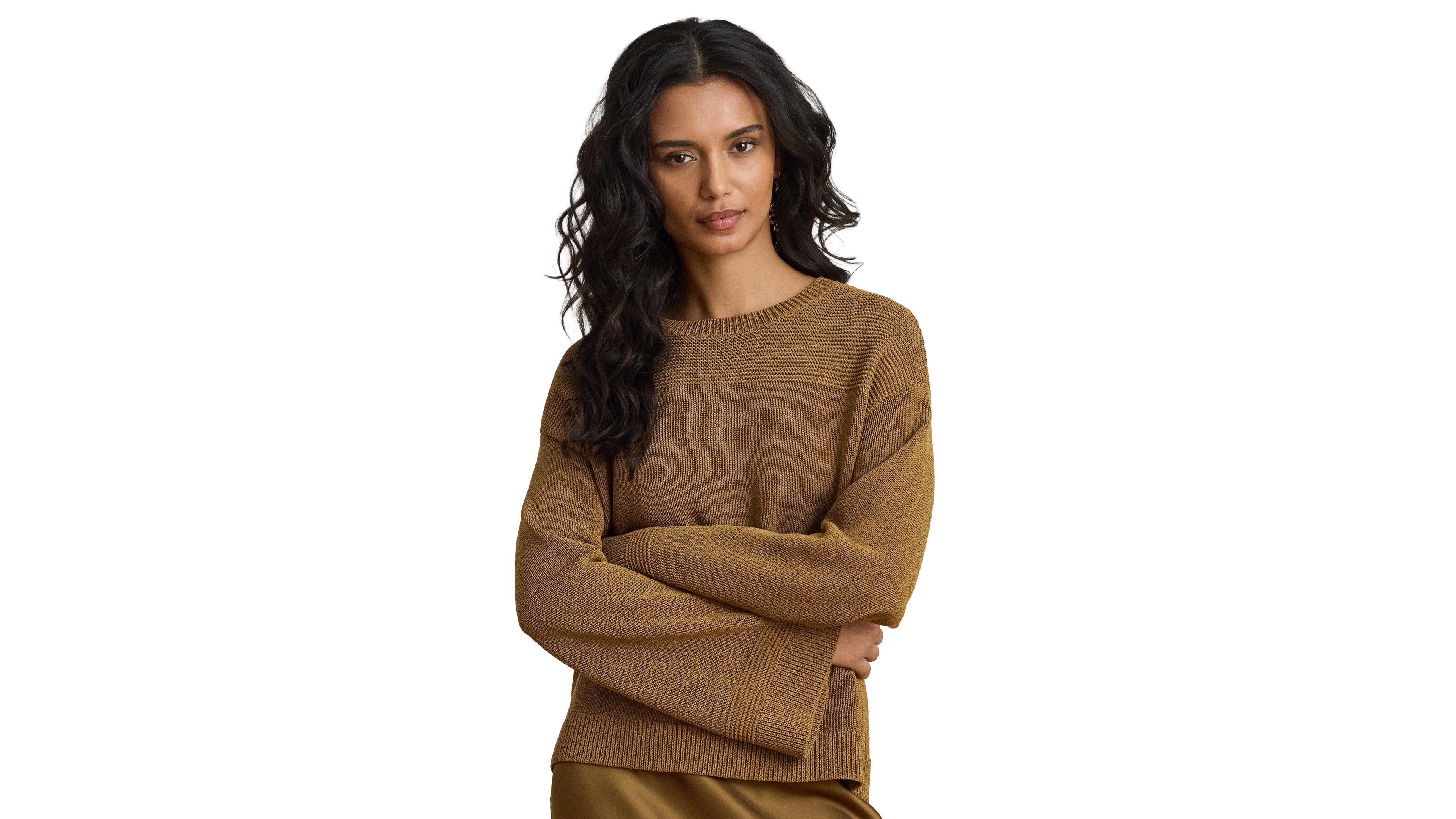 Lauren Ralph Women's Crewneck Long-Sleeve Sweater
