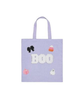 Girls Boo Trick Trick-or-Treat Halloween Tote
