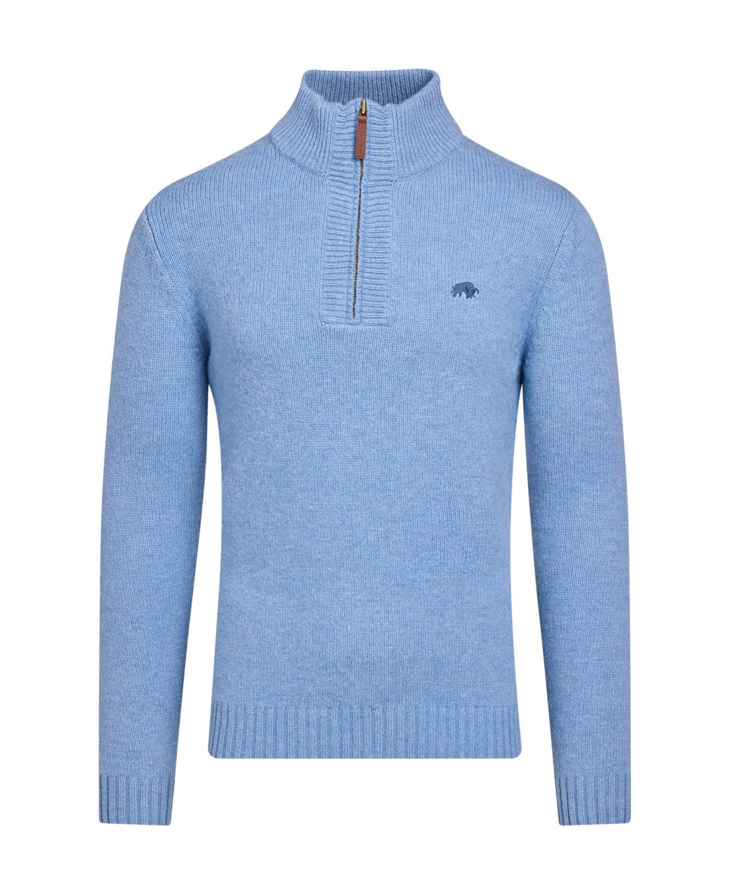 Мужской свитер Raging Bull Big & Tall Chunky Quarter-Zip, цвет: Шамбре — фото 6