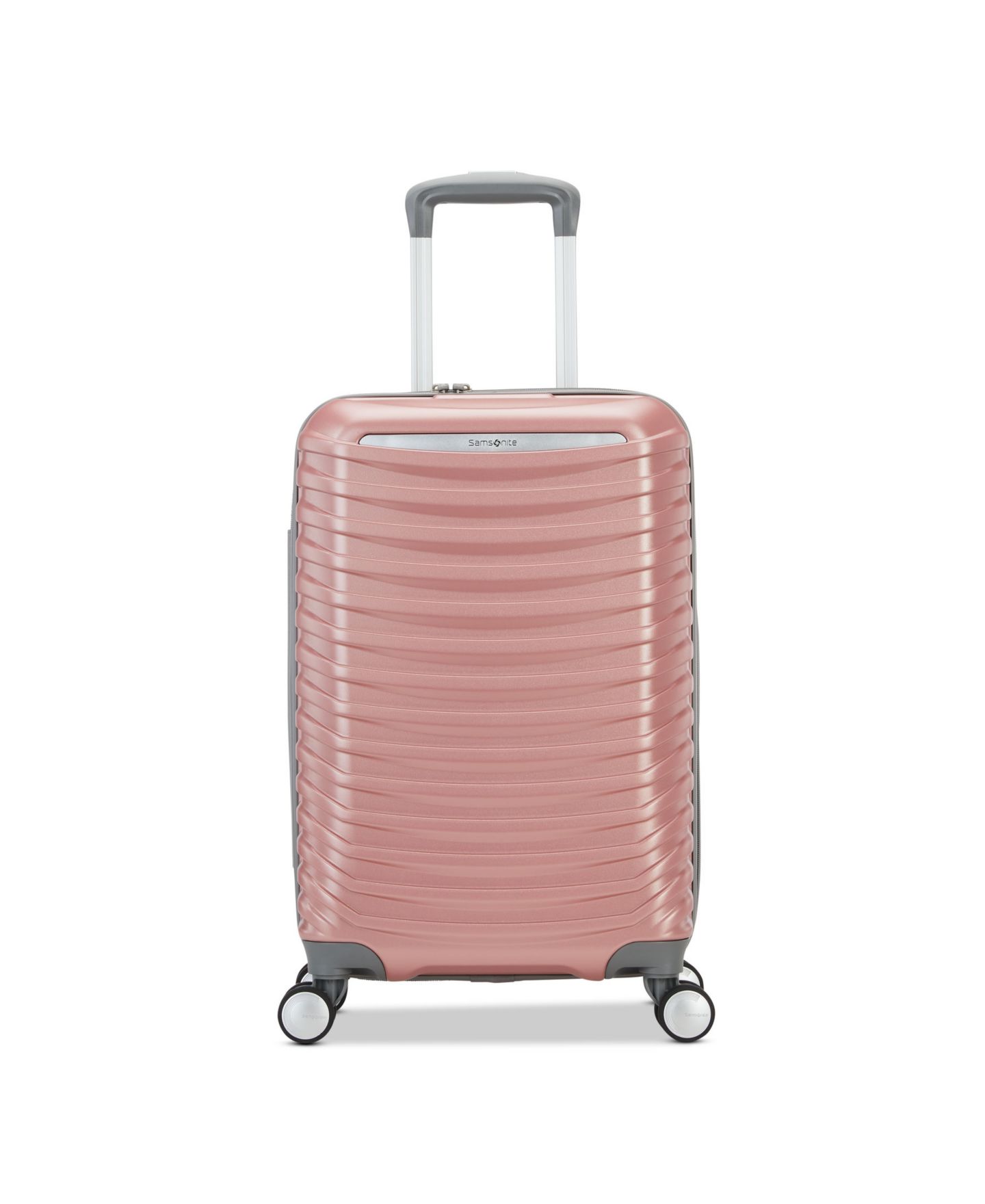 Набор чемоданов Samsonite Spin Tech 6, 2 шт, цвет: Розовый — фото 2