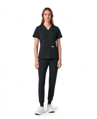 UltraSOFT Women's Scrub Set, 6-Pocket, Slim Fit Medical Uniform Scrub Set