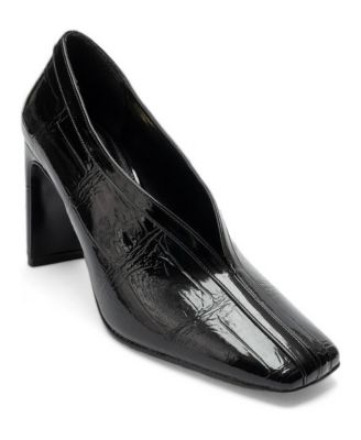 Women's Nore Block Heel Square Toe Pump