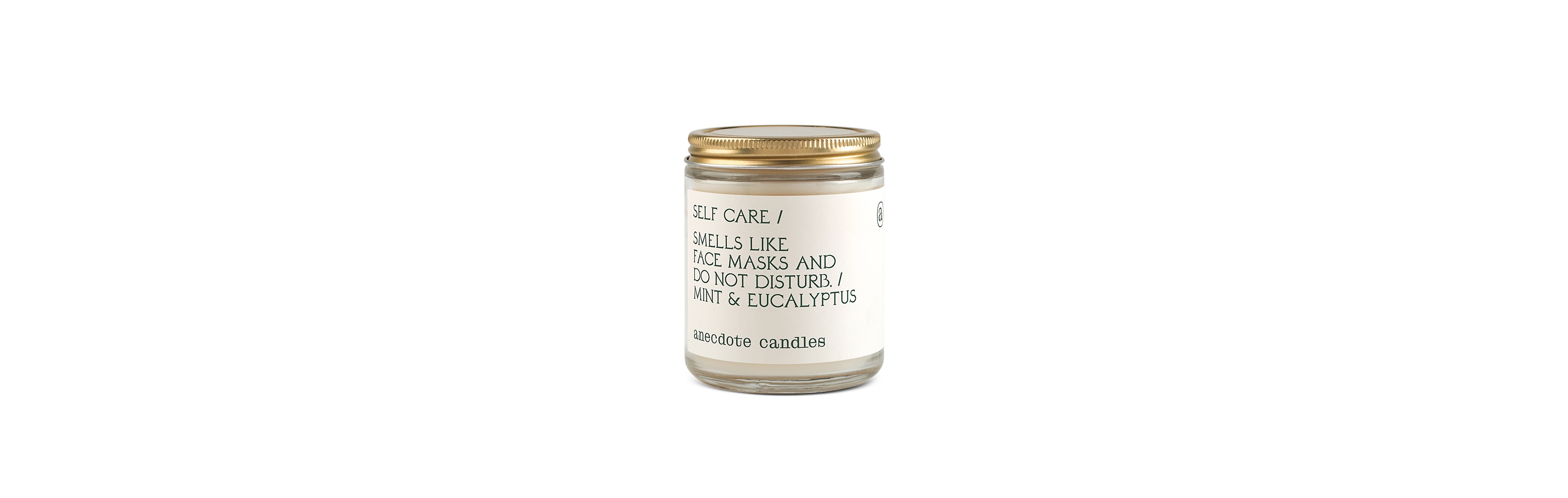 Anecdote Candles Self Care 7.8oz Glass Jar Candle