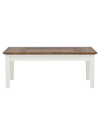 Rectangular Dining Table for 4 to 6 Persons with Farmhouse Style for Kitchen