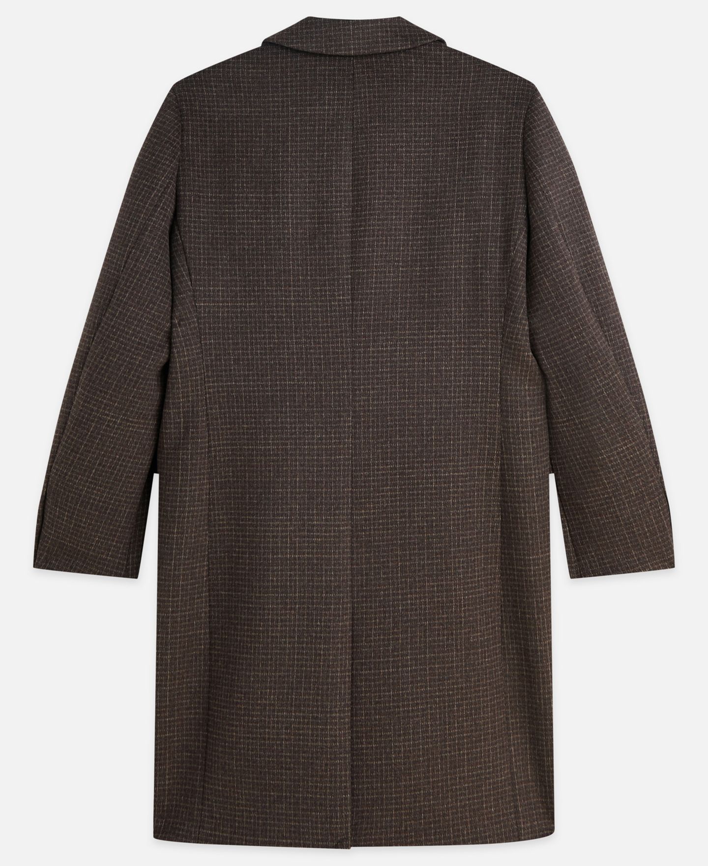 Мужское пальто Scotch & Soda классического кроя из шерстяной смеси с лацканом, цвет: Изюмный — фото 5