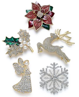 holiday brooch