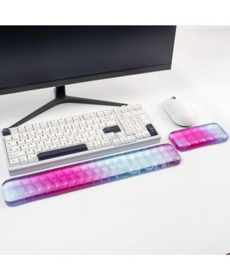 Gel Keyboard and Mouse Wrist Rest Set, 2-Piece, Compatible with Most Standard Keyboards and Mice