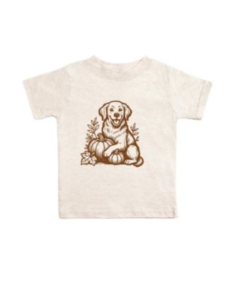 Boys' 4-20 Golden Retriever Graphic Tagless T-Shirt