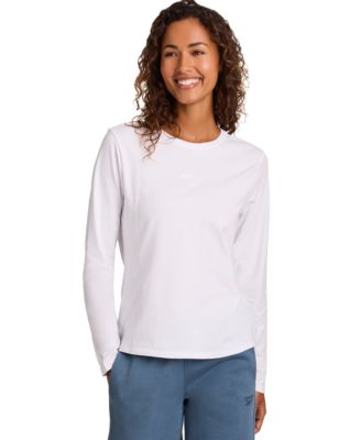 Women's Core Fitted Crewneck Long-Sleeve T-Shirt