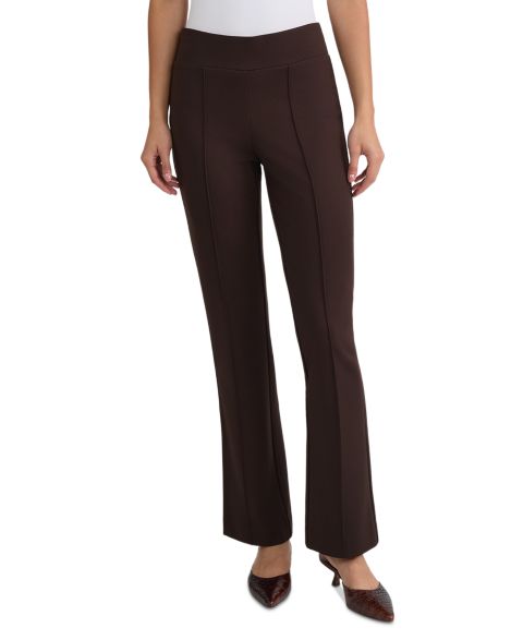 Женские брюки Jones New York Serenity Pintuck Trousers, цвет: Кофейный
