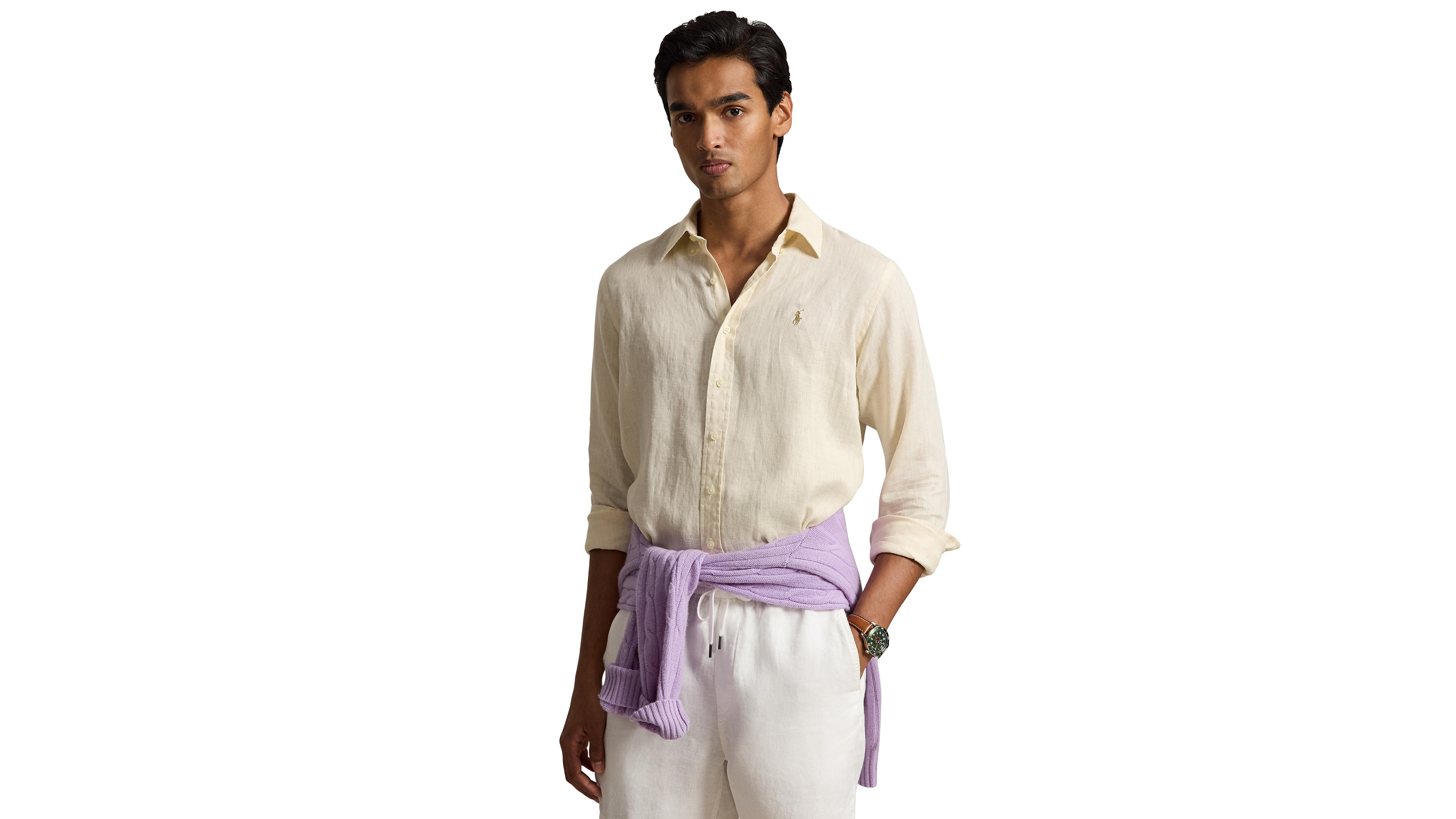 Polo Ralph Lauren Men's Classic Fit Linen Shirt
