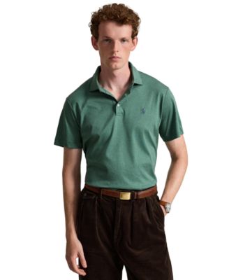 Men's Custom Slim-Fit Soft Cotton Polo Shirt