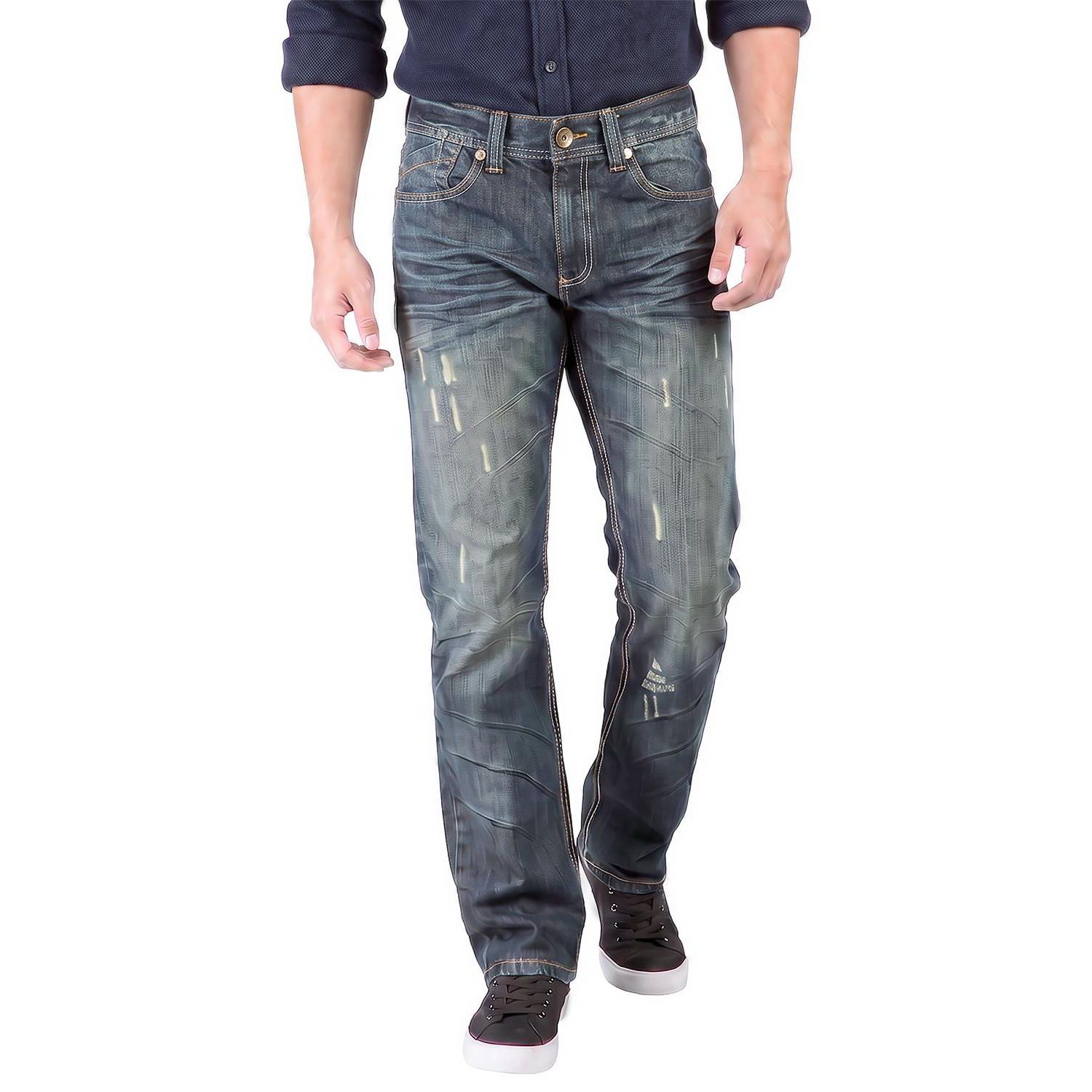Men's Justin Relaxed-Straight Handcrafted-Vintage Jeans