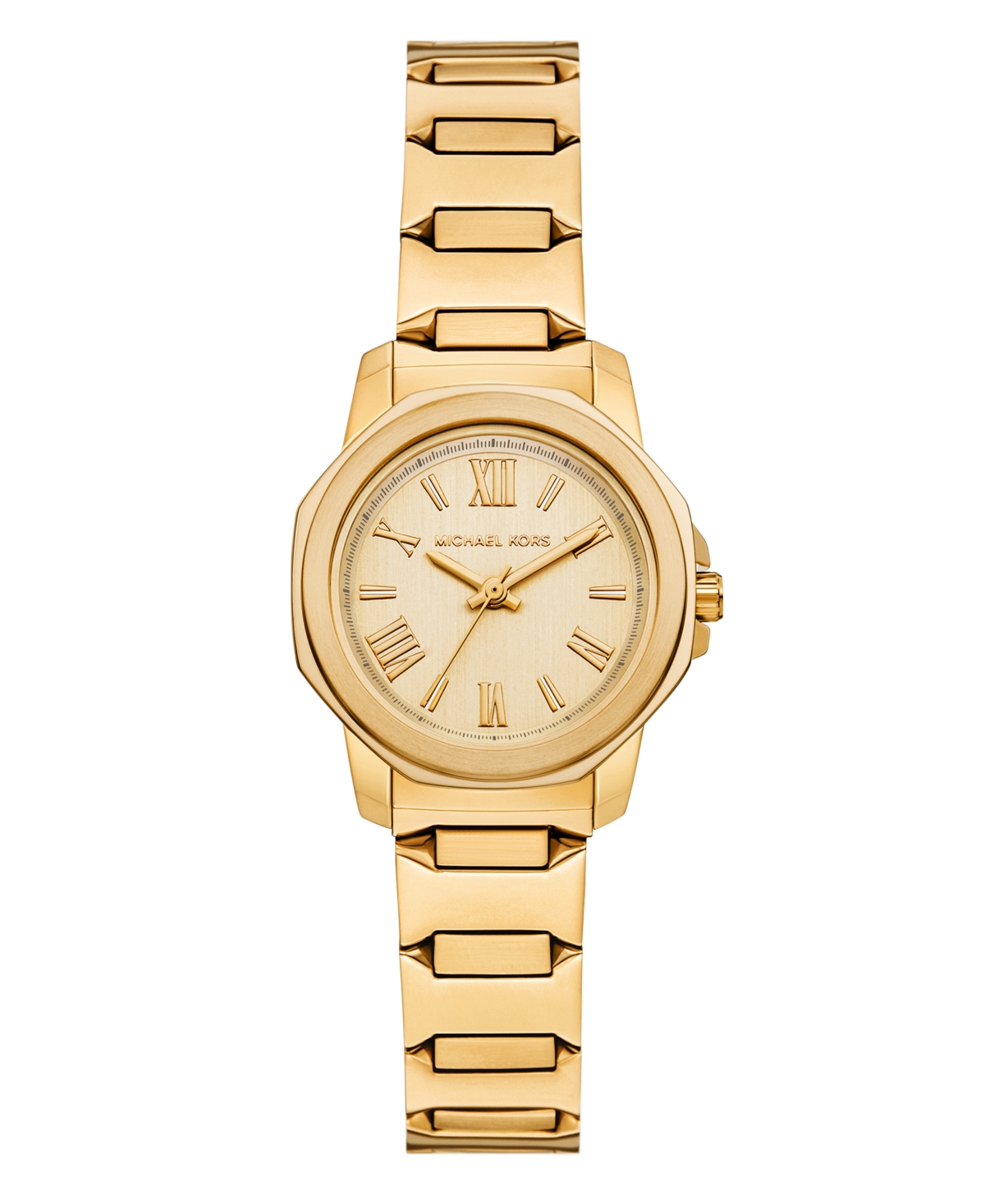Michael Michael Kors Women's Quartz Prescott Gold-Tone Stainless Steel Watch 28mm
