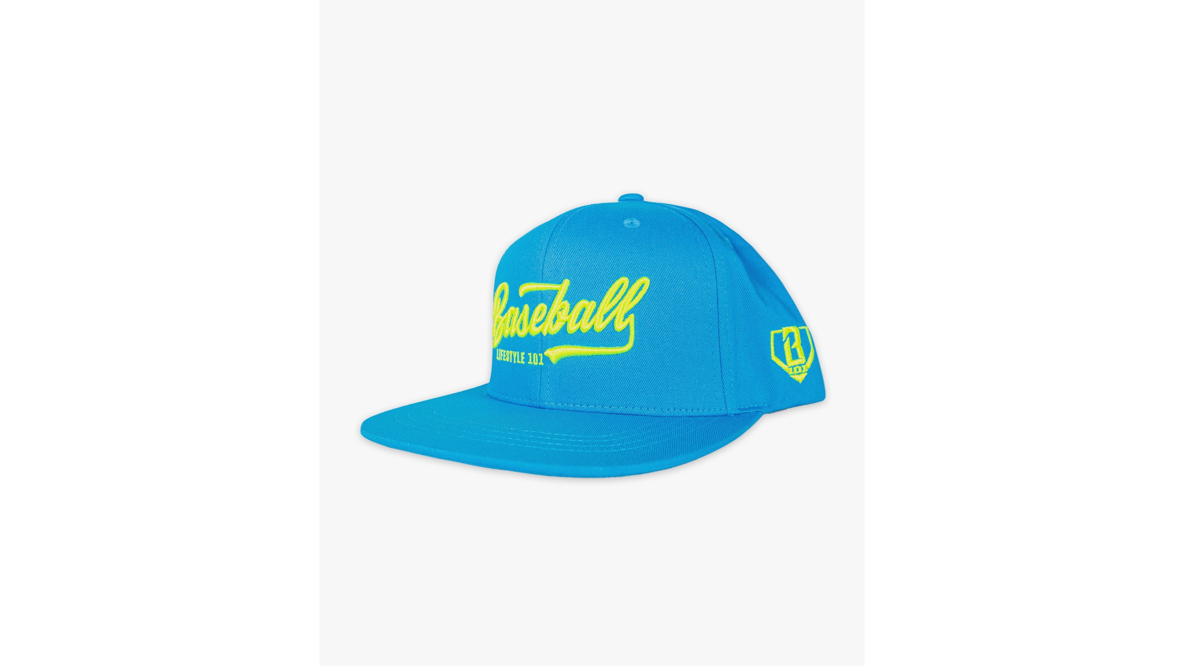 Big Boys and Girls Baseball Lifestyle 101 Blue Established Adjustable Hat