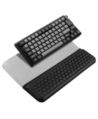 2 in 1 Keyboard Stand with Wrist Rest Ergonomic Adjustable Riser
