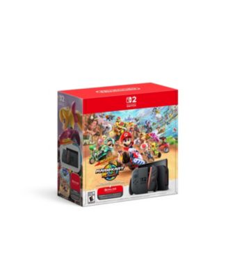 Switch 2 Console Mario Kart World Bundle, 256GB, 7.9 Inch 1080p Screen