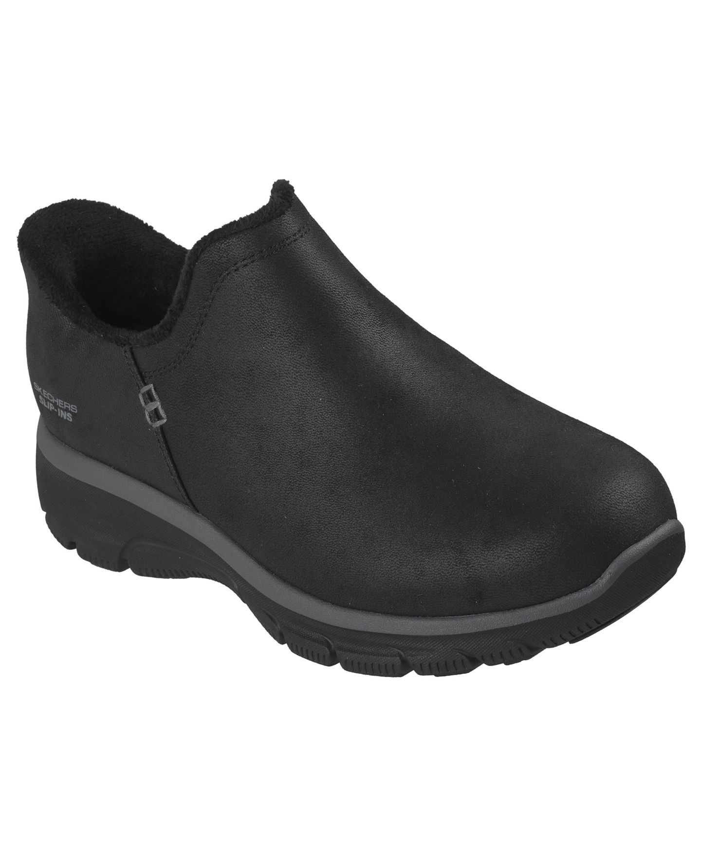 Женские ботинки Skechers Modern Hour 3 Relaxed Fit Slip-On Booties, цвет: Чёрный — фото 1