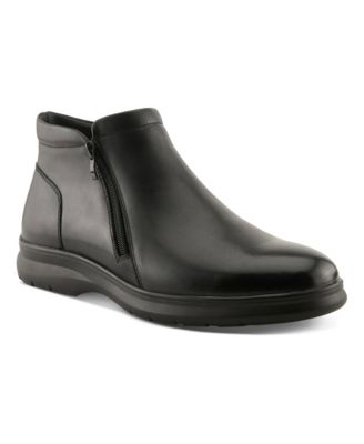 Men's Aretino Leather Ankle Boots with Cushioned Comfort