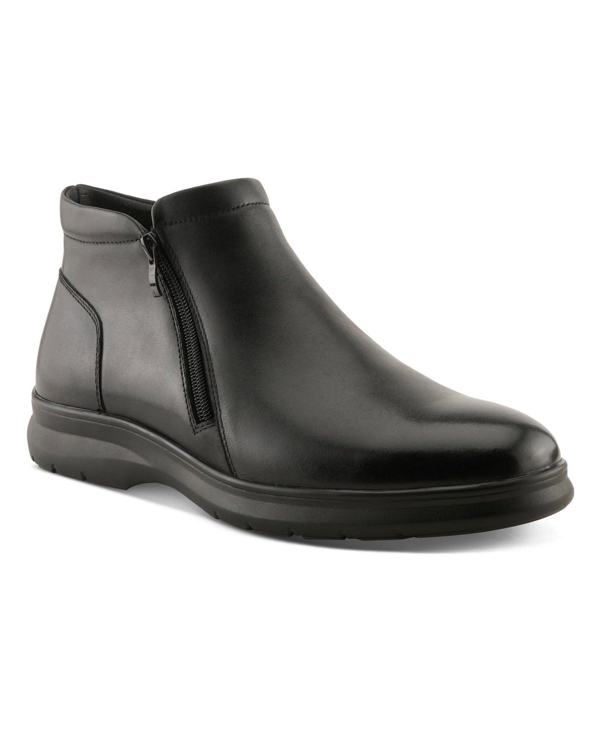 Spring Step Men's Aretino Leather Ankle Boots with Cushioned Comfort