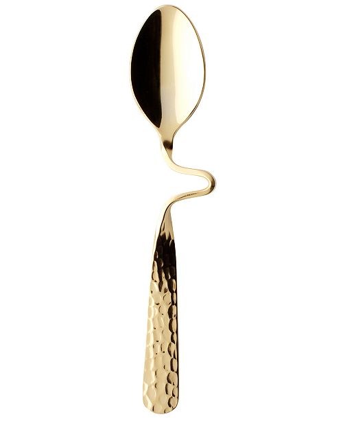 Villeroy Boch Flatware New Wave Caffe Gold Espresso Spoon Reviews Flatware Dining Macy S