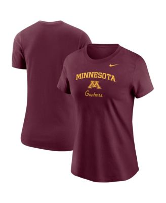 Women's Maroon Minnesota Golden Gophers Primary T-Shirt