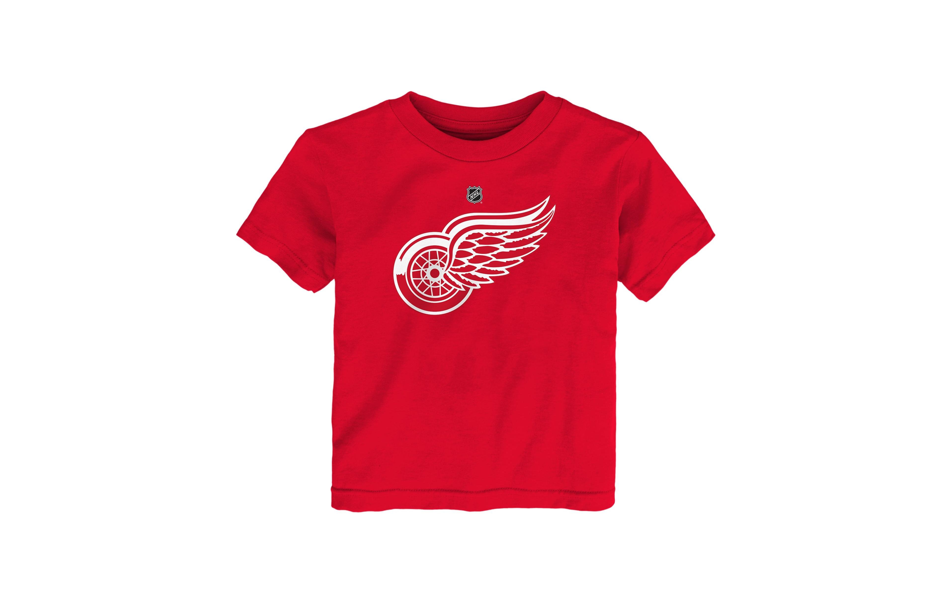 Outerstuff Boys' and Girls' 2T-5T Detroit Red Wings Crewneck T-Shirt
