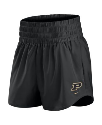 Women's Black Purdue Boilermakers Ultra Dri-FIT High-Rise Shorts